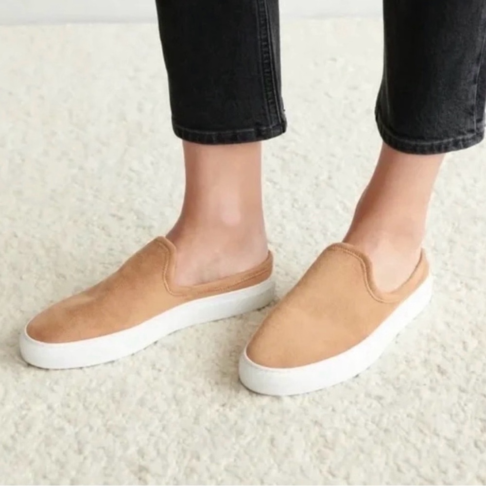 Jenni Kayne Tan Slip on Sneaker